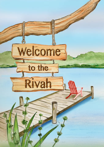 Welcome to the Rivah Garden Flag Image
