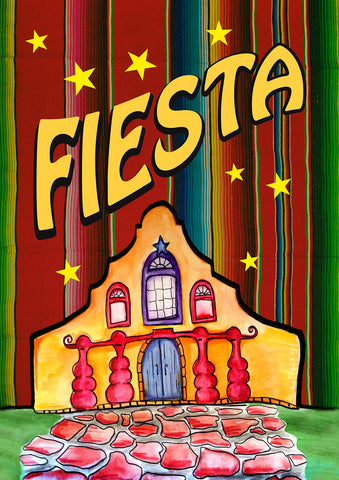 Casa Fiesta Garden Flag Image