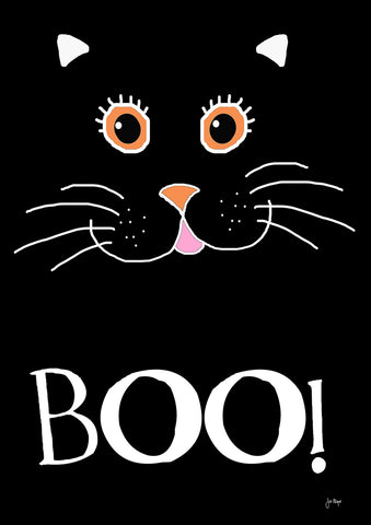 Boo Cat Garden Flag Image