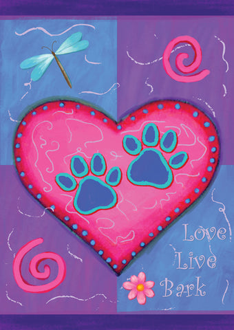 Love Live Bark Garden Flag Image