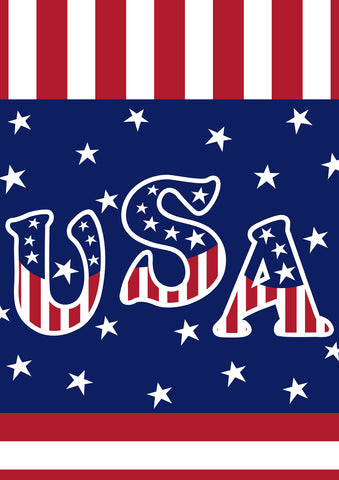 Veteran Salute Double Sided House Flag Image