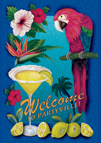 Partyville House Flag Image