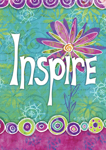 Inspire Double Sided House Flag Image