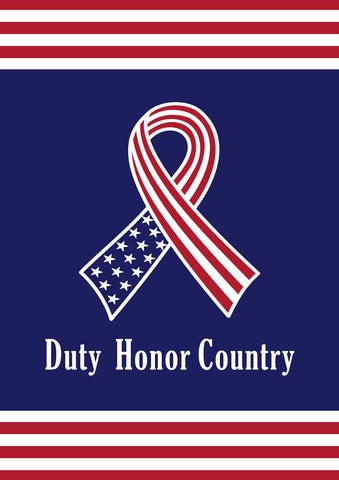 Duty, Honor, Country Garden Flag Image