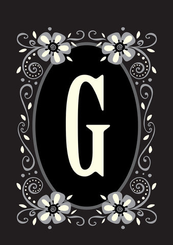 Classic Monogram-G Garden Flag Image