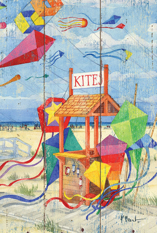 Beach Kite Stand Garden Flag Image