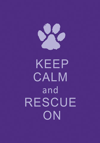 Rescue On Double Sided Garden Flag Image