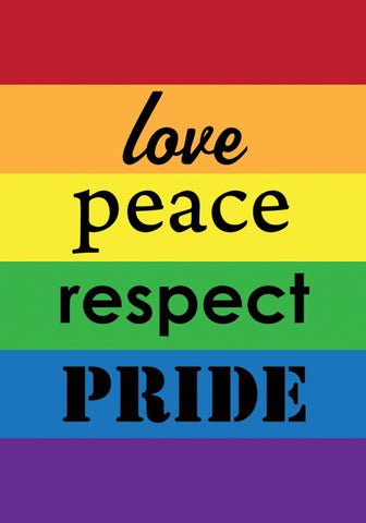 Pride Double Sided Garden Flag Image