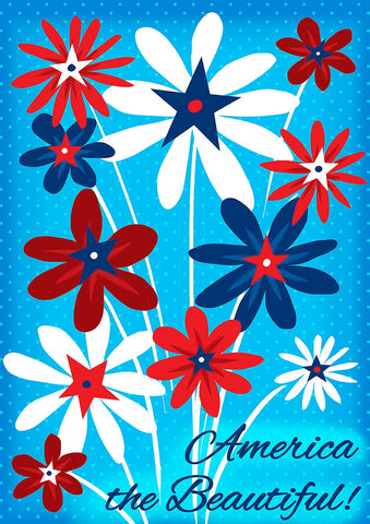 Flowerworks Garden Flag Image