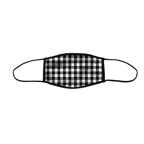 Gingham Premium Triple Layer Cloth Face Mask - Large (Case of 6)