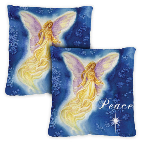Angel Wings 18 x 18 Inch Pillow Case Image