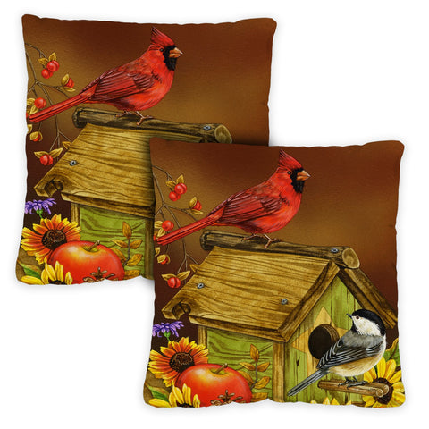 Autumn Melody 18 x 18 Inch Pillow Case Image