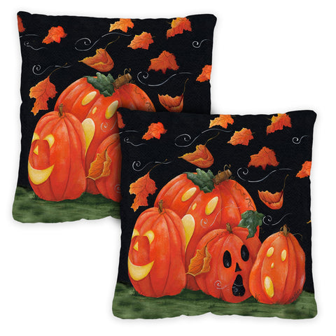 Scary Night 18 x 18 Inch Pillow Case Image