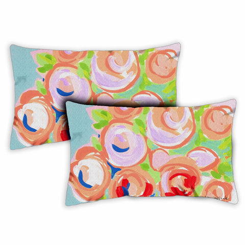 Blooms 12 x 19 Inch Pillow Case Image