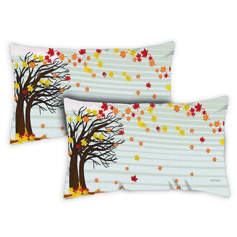 Autumn Winds 12 x 19 Inch Pillow Case Image