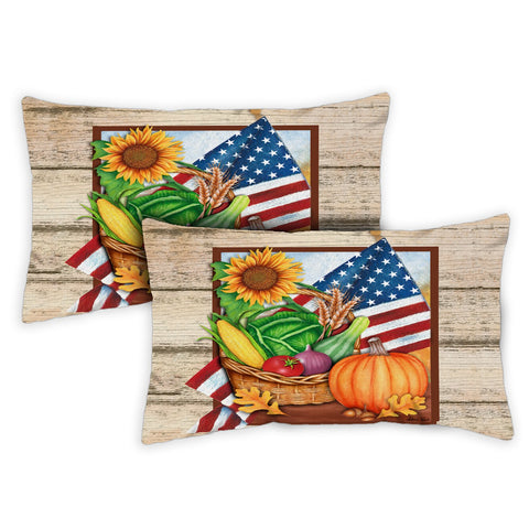 American Harvest 12 x 19 Inch Pillow Case Image