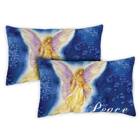 Angel Wings 12 x 19 Inch Indoor Pillow Case Image