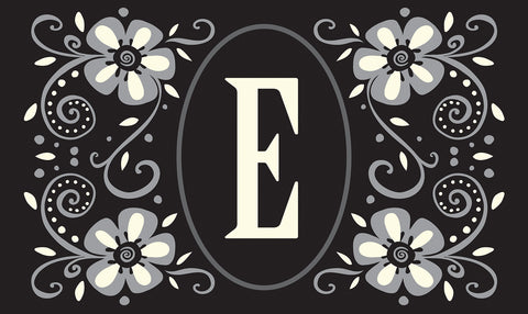 Classic Monogram - E Door Mat Image
