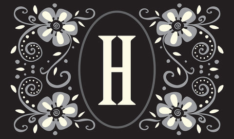 Classic Monogram - H Door Mat Image