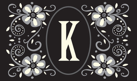 Classic Monogram - K Door Mat Image