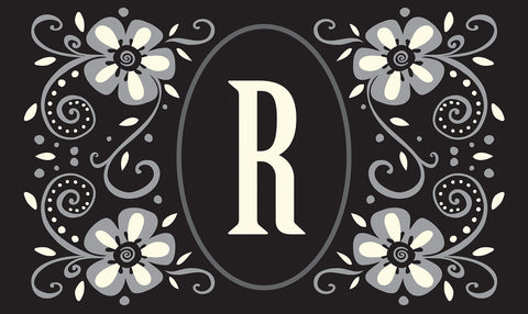 Classic Monogram - R Door Mat Image