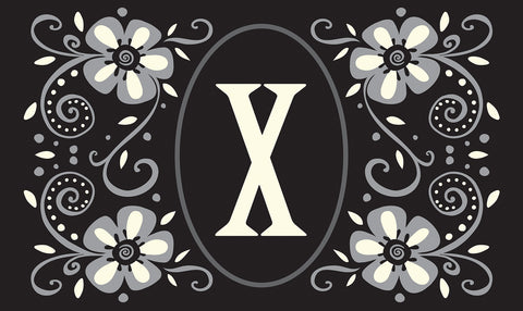 Classic Monogram - X Door Mat Image