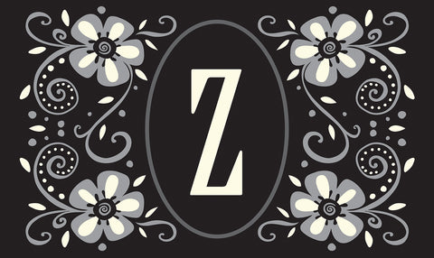 Classic Monogram - Z Door Mat Image