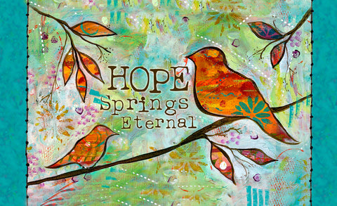 Hope Springs Eternal Door Mat Image