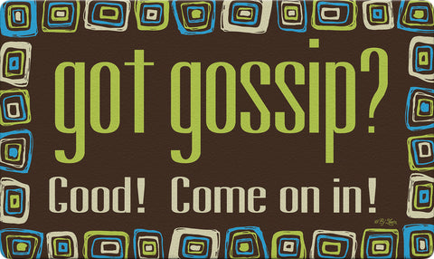 Got Gossip? Door Mat Image