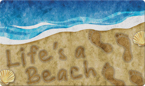 Beachy Life Door Mat Image