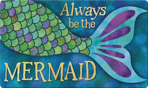 Mermaid Tail Door Mat Image