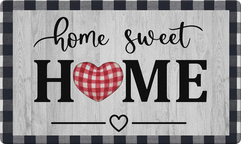 Heart Sweet Home Door Mat Image